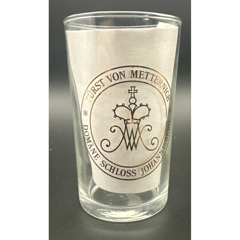 Furst Von Metternich Domane Schloss Tasting Glass Schloss Johannisberg Vtg 0.1 L